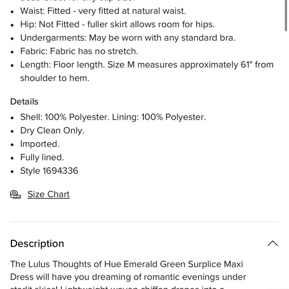 Lulus women’s XL dress in emerald green - Picture 4 of 7